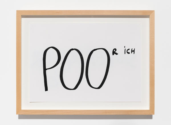 Dan Perjovschi, POOrich, 2020