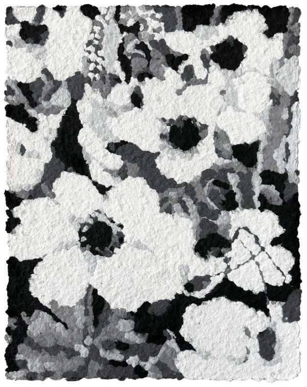 Jeff Wallace, Still Life with Flowers_2, 2024