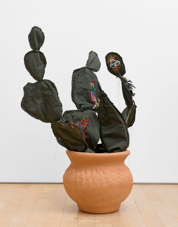 Margarita Cabrera, Space in Between - Nopal, in collaboration with A.N. (Mexico/USA), 2022