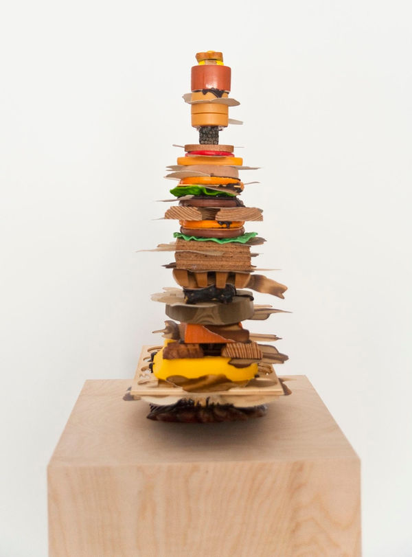 Teppei Kaneuji, Muddy Stream from a Mug (Sandwich), 2015