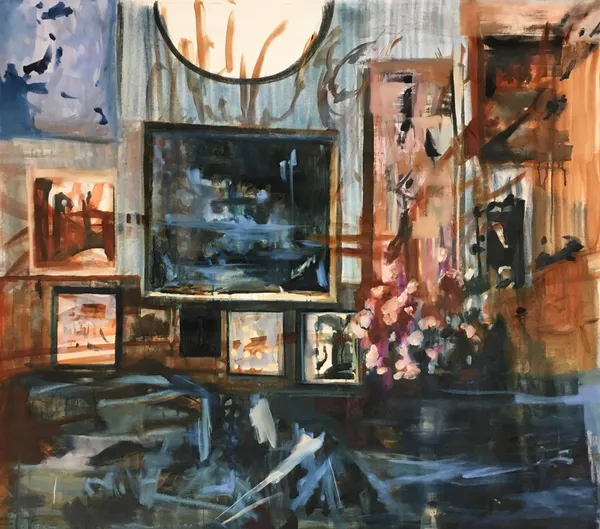 Elizabeth Schwaiger, Darkening Flood, 2018