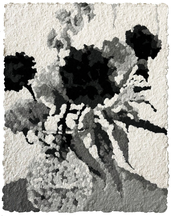 Jeff Wallace, Still Life with Flowers_3, 2024