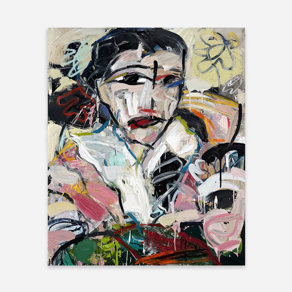 Moira Cameron The woman from Arles, 2025 Oil on canvas 120 x 100 cm