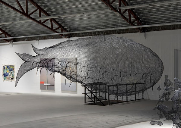 Wonkyoung Lee The Story of your mthology , 2018 Aluminium wire