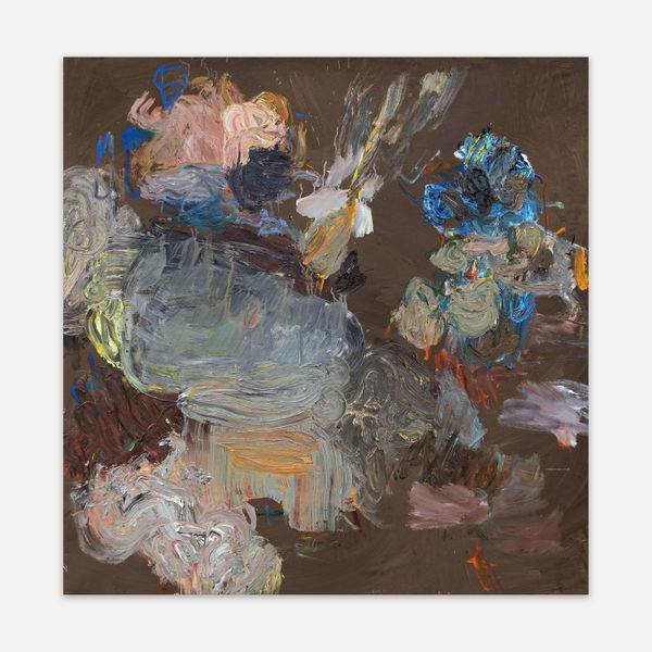 Roy Aurinko Rinse, 2023 Oil, acrylic and pastel on canvas 140 x 140 cm