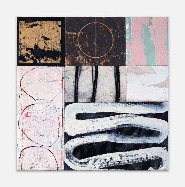 Spiller + Cameron Study of a god III, 2023 Oil on canvas 51 x 51 cm