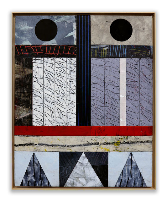 Spiller + Cameron #16 Hera , 2022 Mixed media, sewn together 110 x 89 cm