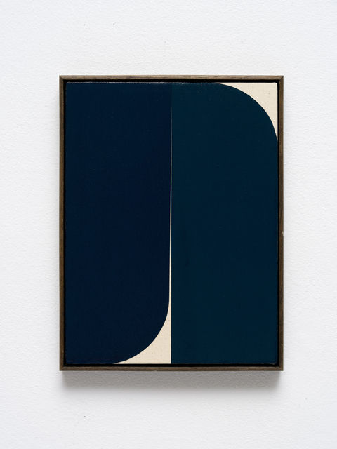 Johnny Abrahams Untitled (Green), 2019 Acrylic on canvas 31 x 23 cm