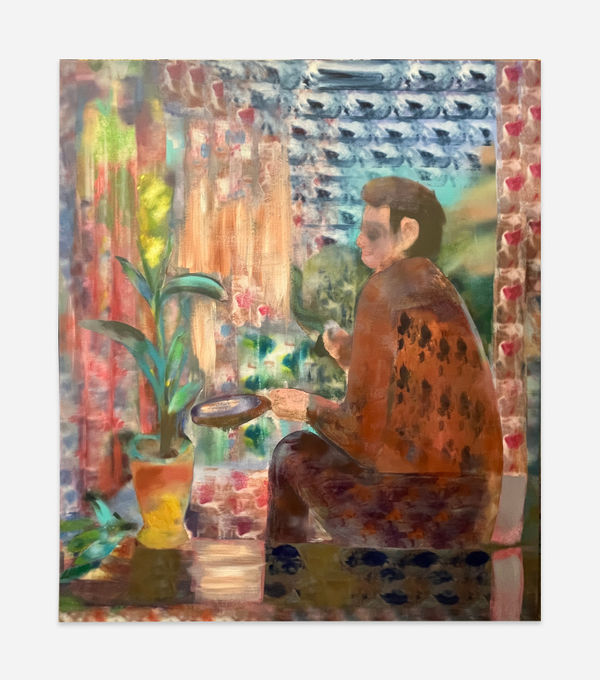 Peter Busch Mongolei, 2024 Acrylic on canvas 105 x 89 cm