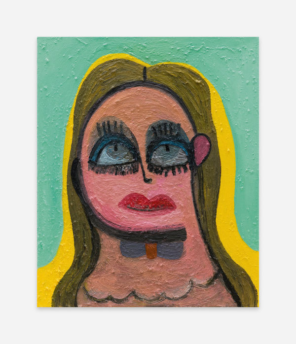 Trude Viken Head II, 2025 Oil on canvas 75.5 x 61 cm