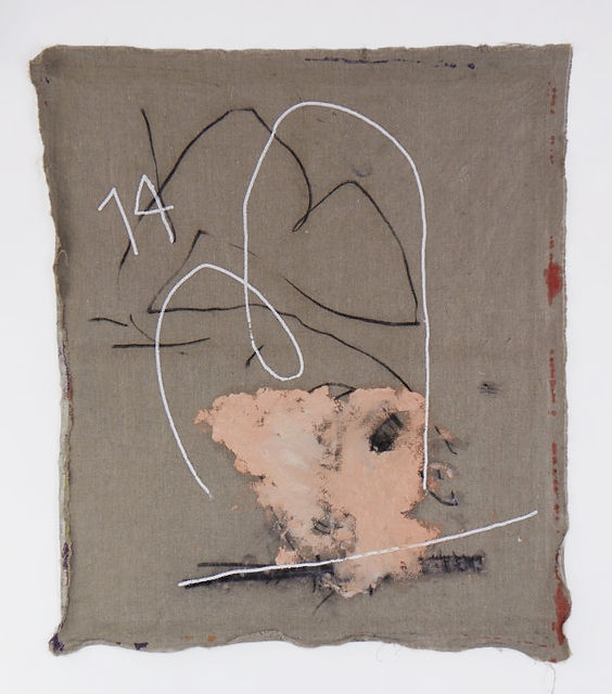 Jenny Brosinski 14, 2019 Oil and charcoal on linen 152 x 130 cm