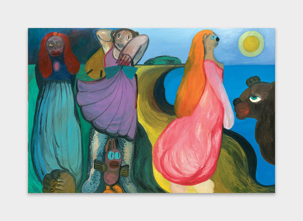 Trude Viken Summer Play, 2025 Oil on canvas 200 x 300 cm