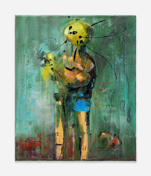 Alexander Dik Das Altgeborene, 2024 Oil on linen 60 x 50 cm