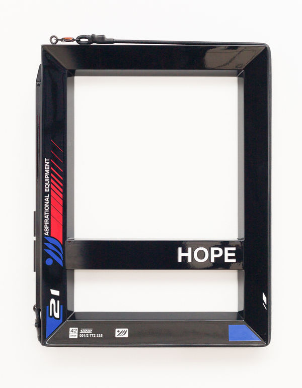 Ben Edmunds AE-5.03 , 2021 Gloss painted tulipwood 40 x 30 cm