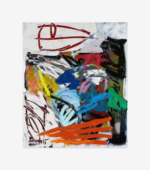 Xavier Baxter Sunset, 2025 Mixed media on canvas 122 x 102 cm