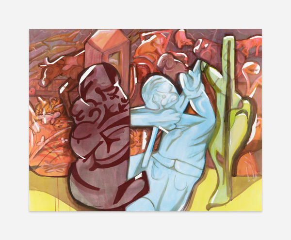 Max Hechinger Famulia 3, 2022 Acrylic on canvas 110 x 140 cm