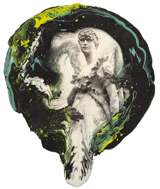 Liane Lang A European Union, 2021 Print on polymer plaster and resin 62 x 50 cm