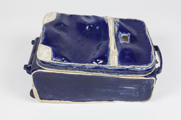Urara Tsuchiya Suitcase, 2020 Glazed stoneware 60 x 42 x 22 cm