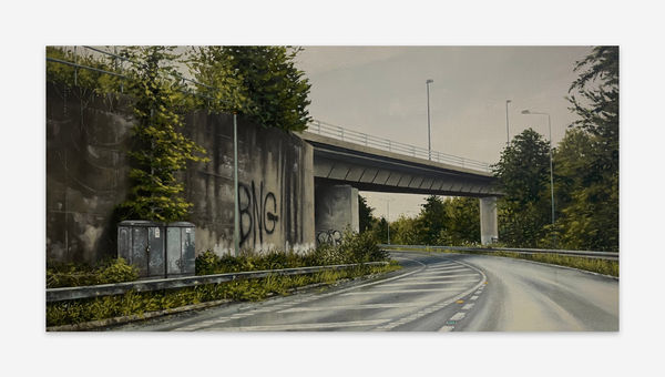 Jen Orpin Nature Will Rule, 2024 Oil on canvas 30 x 60 cm