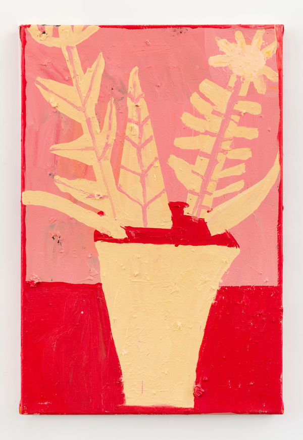 Florence Hutchings Garden Pot (Summer), 2023 Oil on canvas 60 x 40 cm