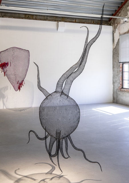 Wonkyoung Lee Uni3, 2014 Aluminium wire