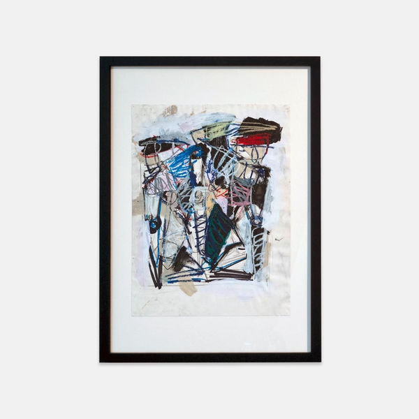 Xavier Baxter Untitled VII, 2025 Mixed media on paper 23 x 30 cm