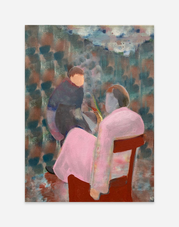 Peter Busch Jan, 2024 Acrylic on canvas 52 x 38 cm