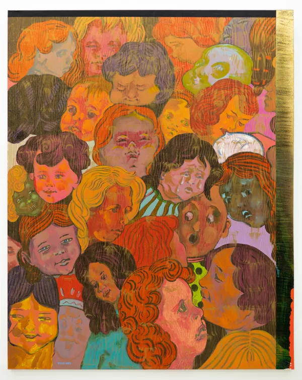 Archie Rand, Heads, 2025