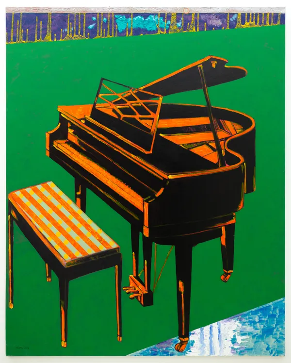 Archie Rand, Piano, 2024