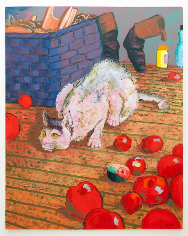 Archie Rand, Cat, 2025