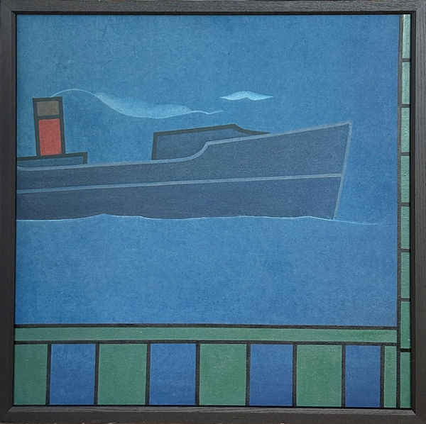 Derrick Greaves, The Ship, 1975