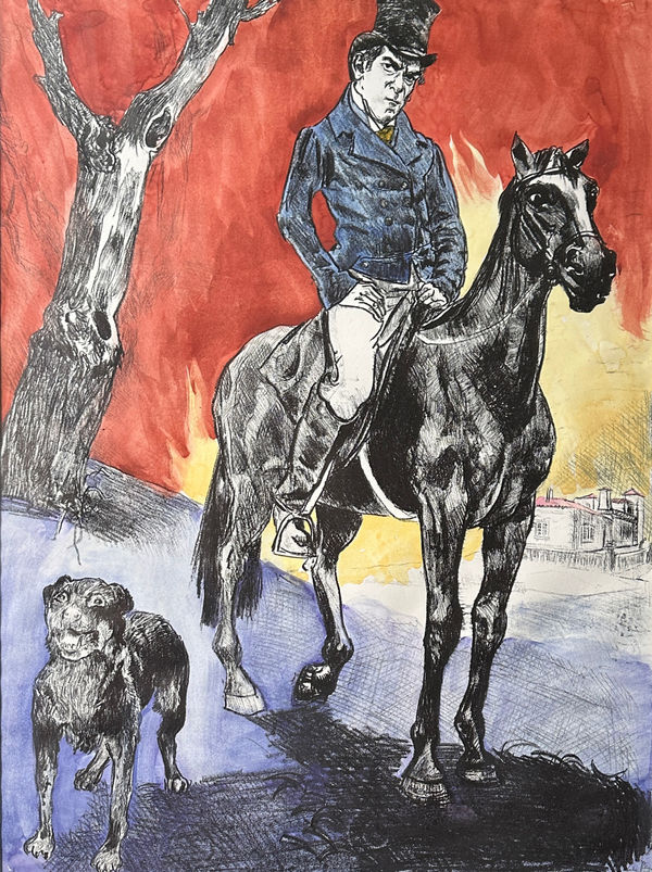 Paula Rego, Mr Rochester, 2001