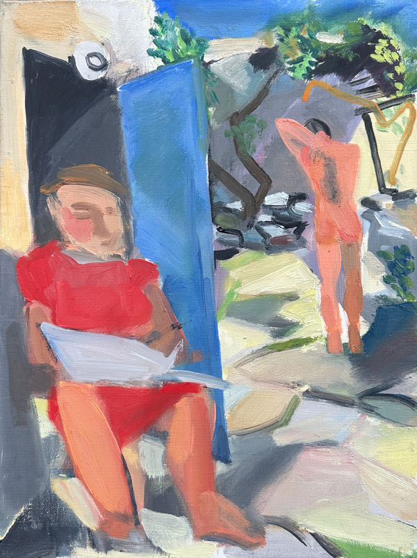 Peter de francia, Washing in the garden II