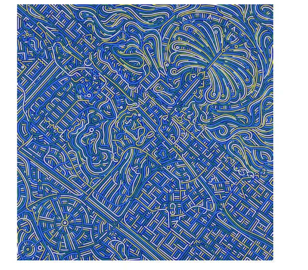 Lu Xinjian, City DNA: Dubai No.2, 2022