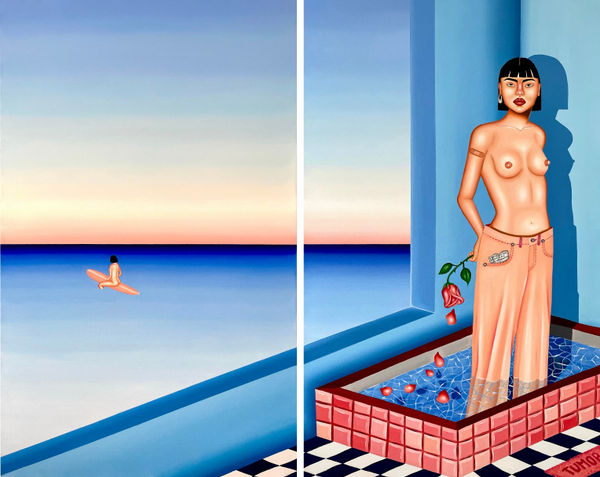 Sophie-Yen Bretez, « It's not your fault If the roses fade. Ceaselessly enjoy everything: The foam and the rain and every morning. There is only one regret, Not having had enough - time. », 2023