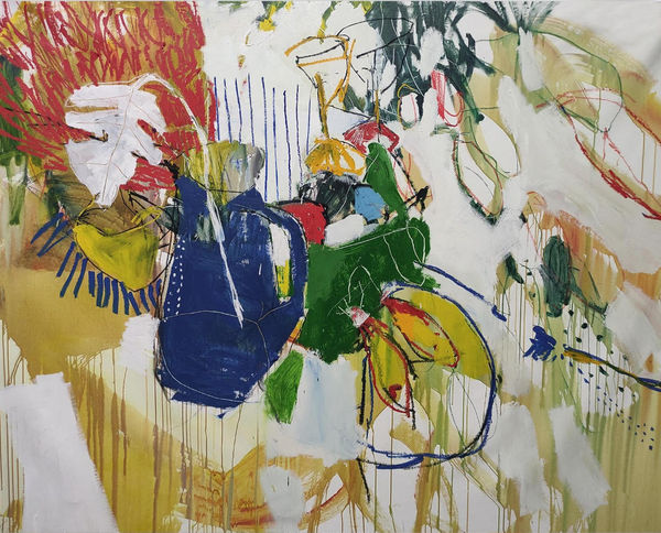 Luis Olaso, Composition for a Saturday's night dinner, 2021