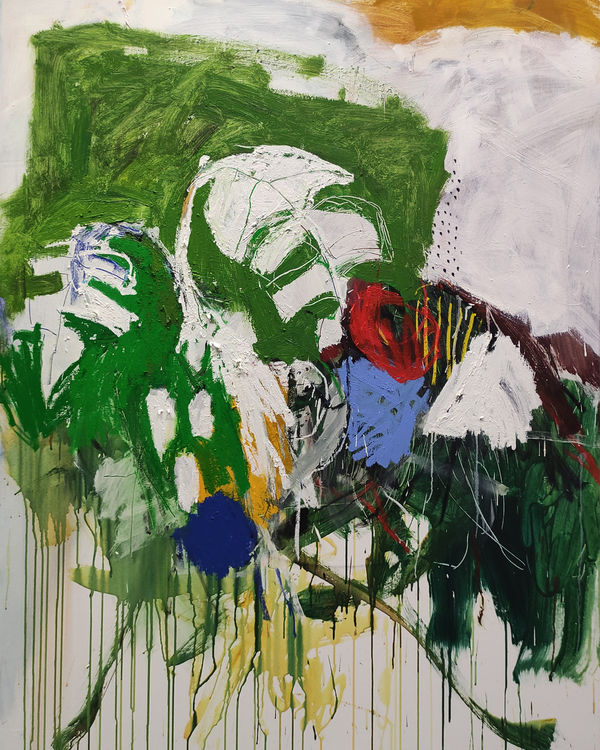 Luis Olaso, Composition for a Monstera., 2021