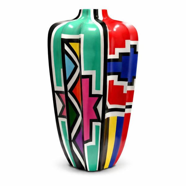 Dr. Esther Mahlangu, Ndebele Abstract, 2025