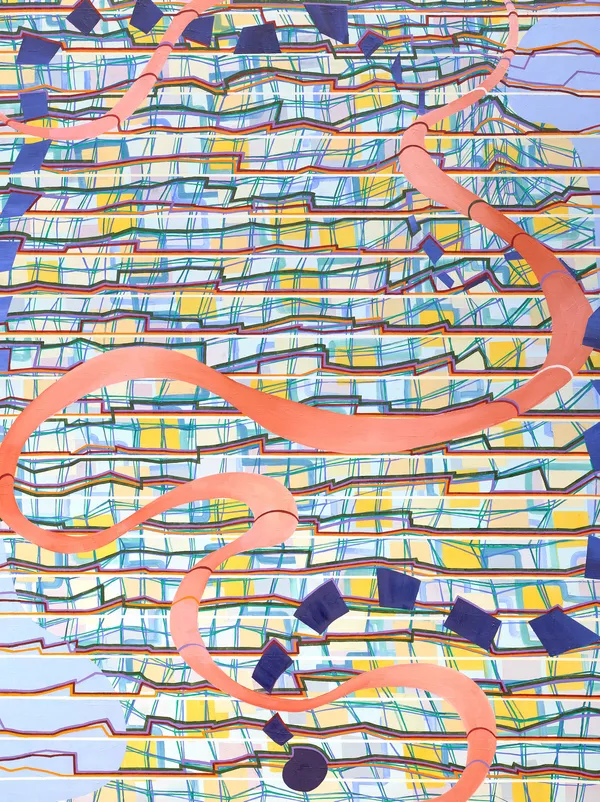 Lisa Corinne Davis, Transient Theorem, 2022