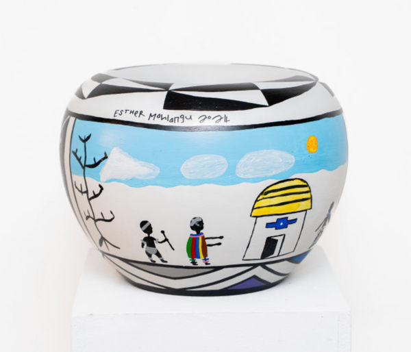 Dr. Esther Mahlangu, Ndebele Abstract, 2024