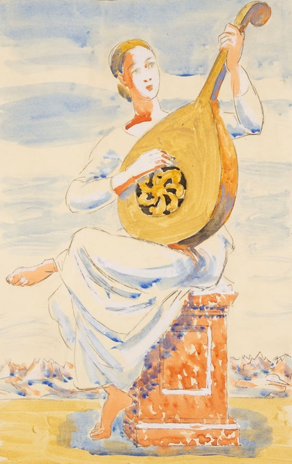 Musician, The Lute Player