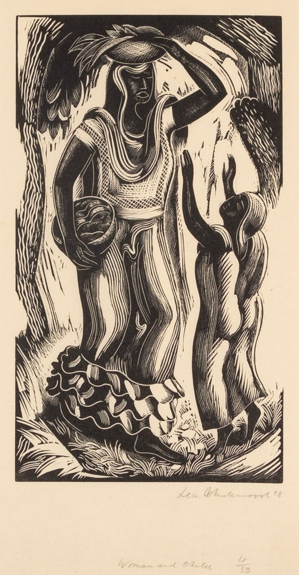 Woman and Child, Tuhuantepec