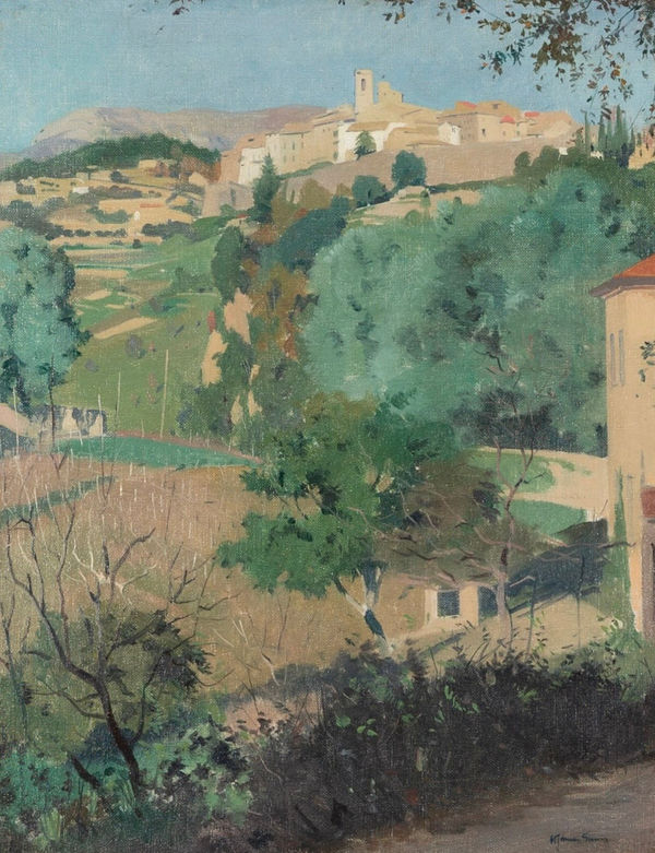 Herbert James Gunn - St Paul de Vence, 1926