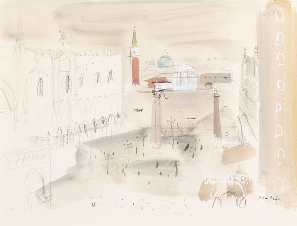 The Piazzetta from the Clock Tower, Venice