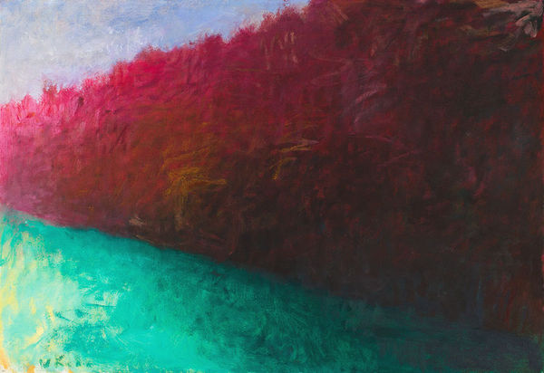 EVENING AT THE MEADOW'S EDGE