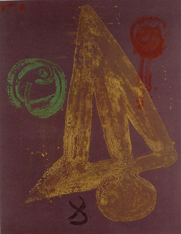 John Hoyland RA, Italian Etchings: Jinel, 1989