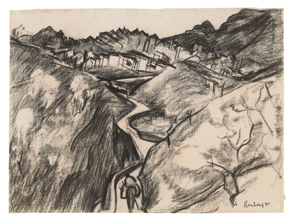David Bomberg, Alora, Andalucia, 1935