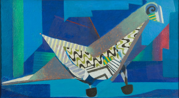 Eileen Agar RA, Pigeon Post, 1969