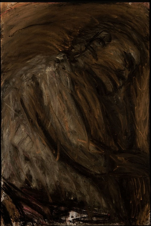 Leon Kossoff, Woman resting (The artist's mother), circa 1963