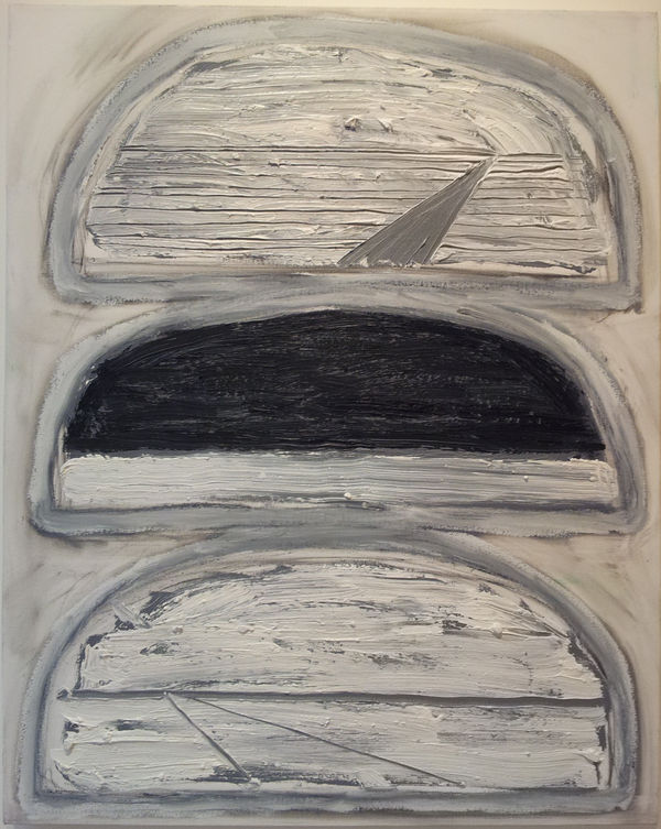 Basil Beattie RA, Over and Beyond (Small Janus Series), 2009